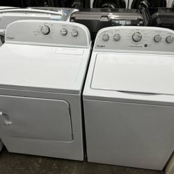 Whirlpool Washer And Dryer Set 4 Months Warranty We Are In The Blue Building 🟦