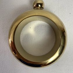 New Women’s Metal Flask Bangle Bracelet, with Screw Cap