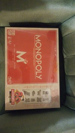 80th anniversary edition monopoly