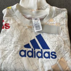 Adidas Cropped Sweatshirt Womens M & L
