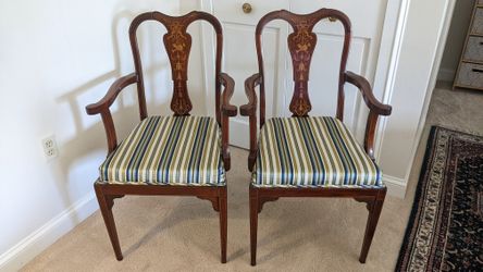 Stunning Pair Of Vintage Chairs