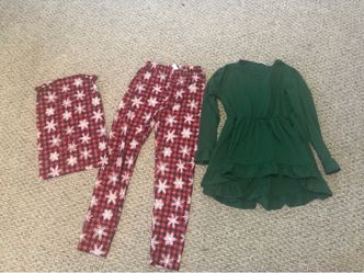Girls 3 piece winter/ Christmas outfit