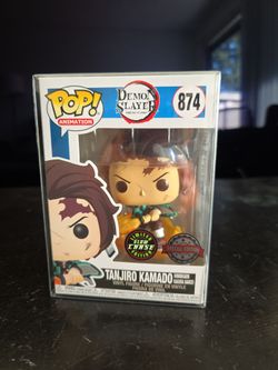 Limited Edition Glow Chase Demon Slayer Tanjiro Kamado Funko Pop