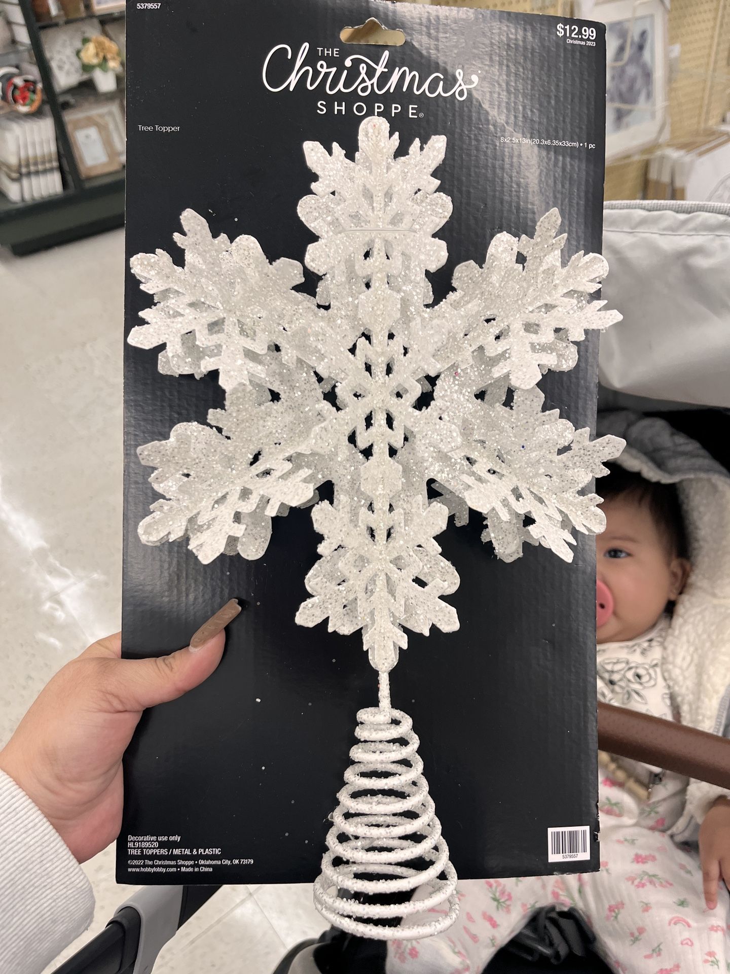 White Tree Topper