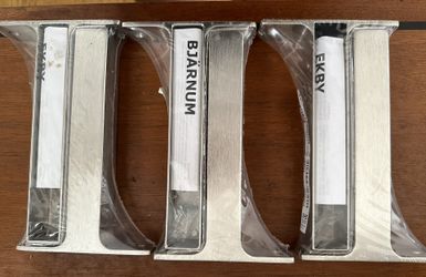 EKBY BJARNUM Shelf Brackets - 3 Pair