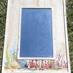 Seashell Decorated Mirror 