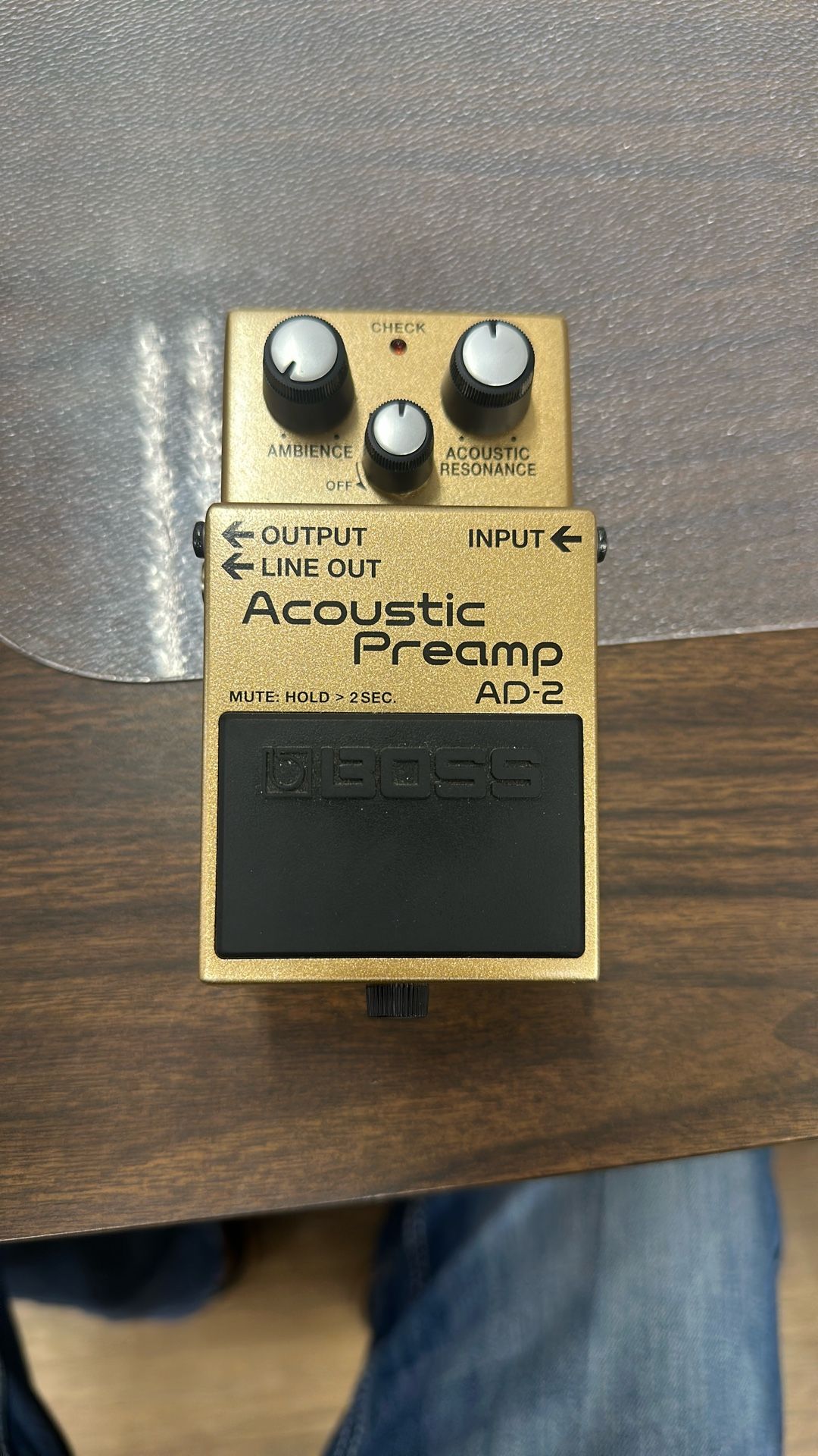 Boss Acoustic Pre-Amp Pedal