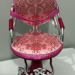 Our Generation by Battat Pink Salon’s  Chair for 18” Doll!