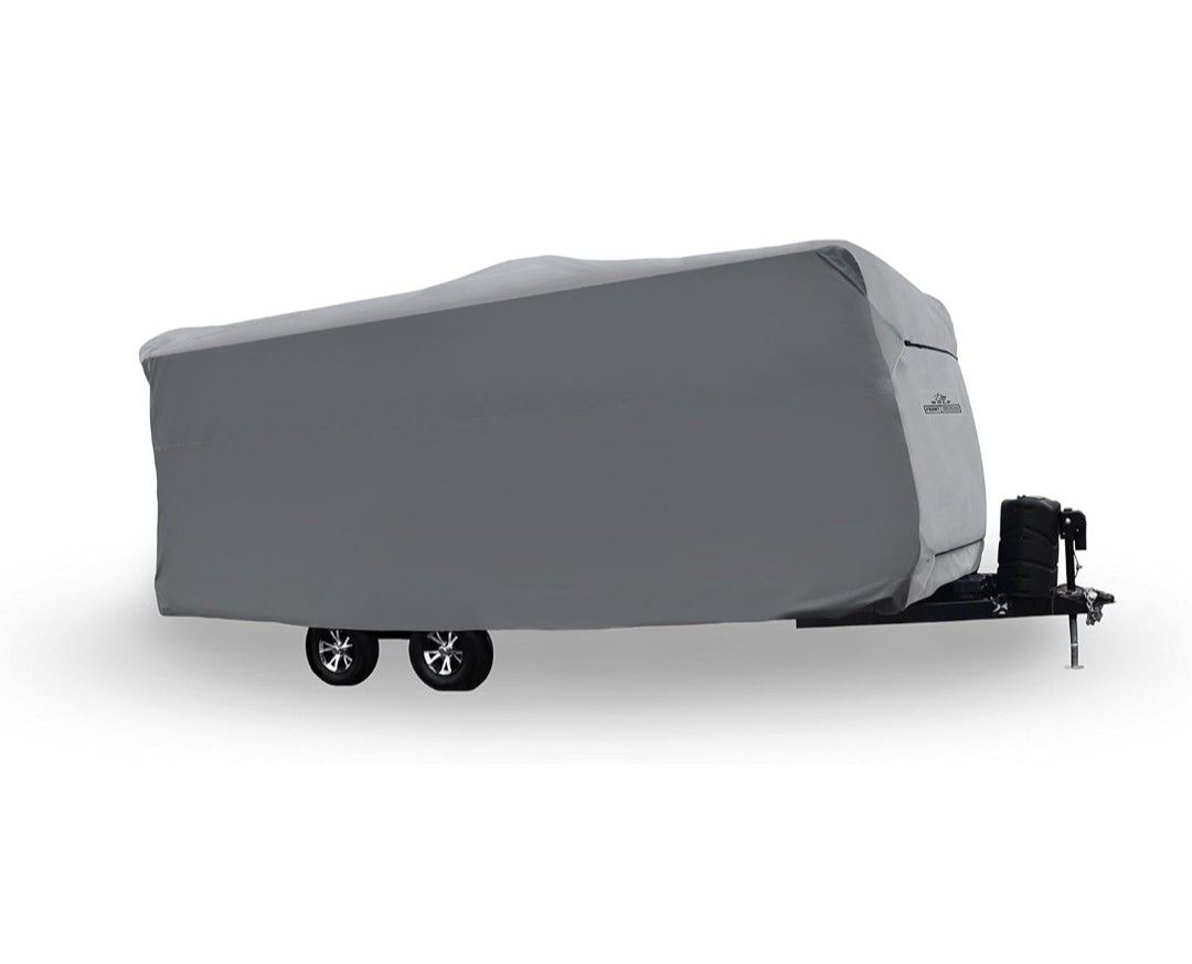 Covercraft Wolf CY31042 Travel Trailer RV Cover 22'1" - 24' ,Gray