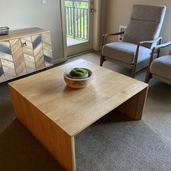 Create And Barrel Coffee Table 