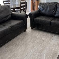 2-Piece Sofa Set (Couch + Loveseat) $ 450 OBO