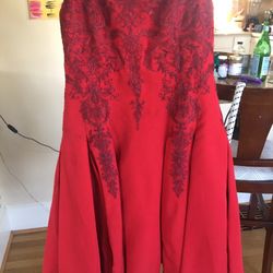 Marchesa Notte Designer Strapless Dress