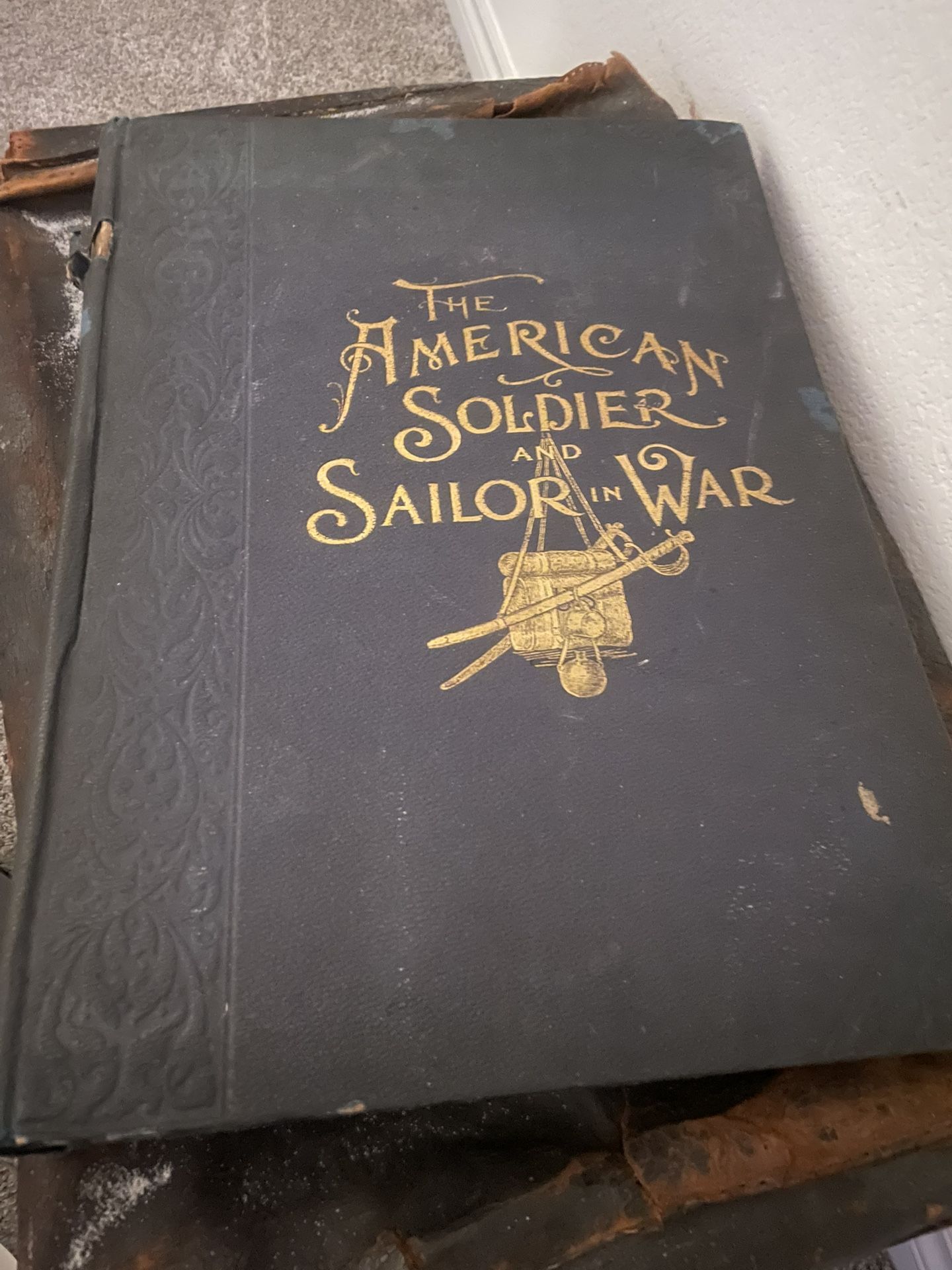 Vintage History Book Collectors Antique