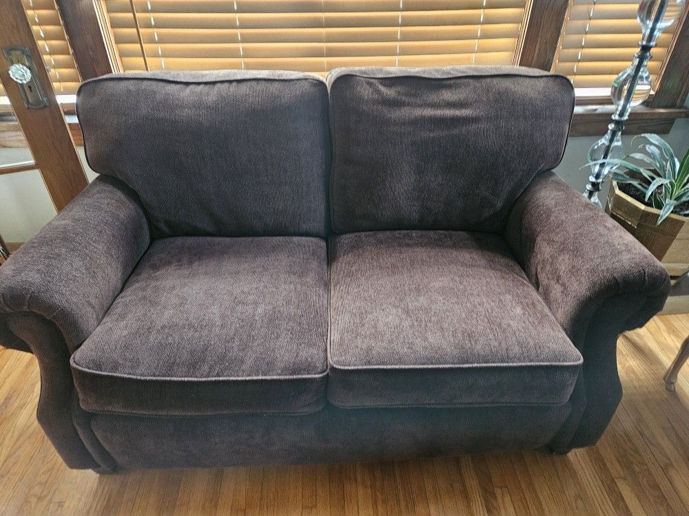 Brown Loveseat