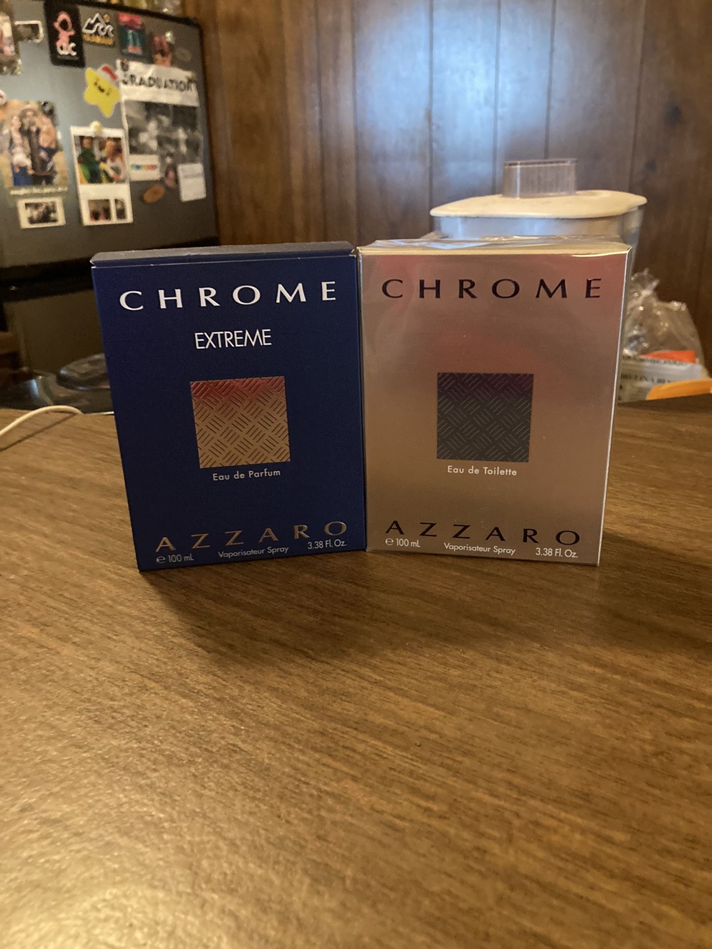 Azzaro Chrome & Chrome Extreme Men's Fragrances