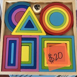 Rainbow Building Blocks