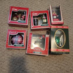 coca cola ornaments