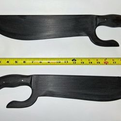 Polypropylene Martial Arts Training Wing Chun Butterfly Swords Knives Kung Fu Replica