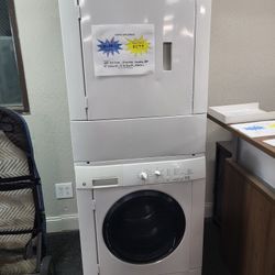 🎁Inventory Selling Fast! GE Washer Dryer Full-size Electric Stacked Laundry Set-Warranty Included 