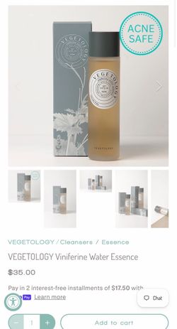 VEGETOLOGY Viniferine Water Essence