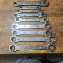 Craftsman Box Wrench Set 9 Pieces 