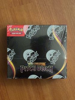 Pokémon TCG Mega Evolution Pitch Black Booster Box -$180