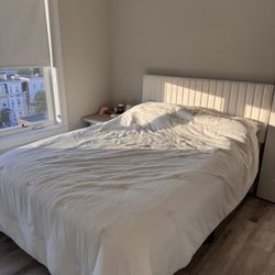 Queen Mattress and Bedframe