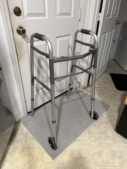 Folding Walker with Wheels (READ FULL DESCRIPTION BELOW👇)