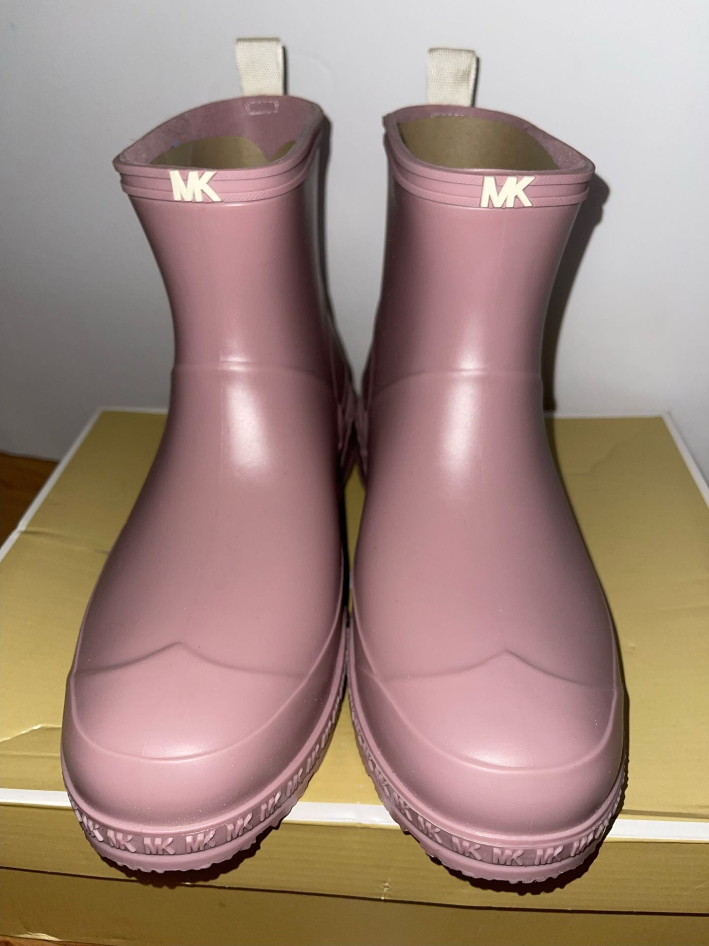 Pink Michael Kors Rain boots