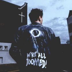 Daniel Howell We’re All Doomed Jacket Exclusive Tour Merch Vegan Leather RARE! Size Medium in excellent pre-owned condition as pictured. 

This is a w