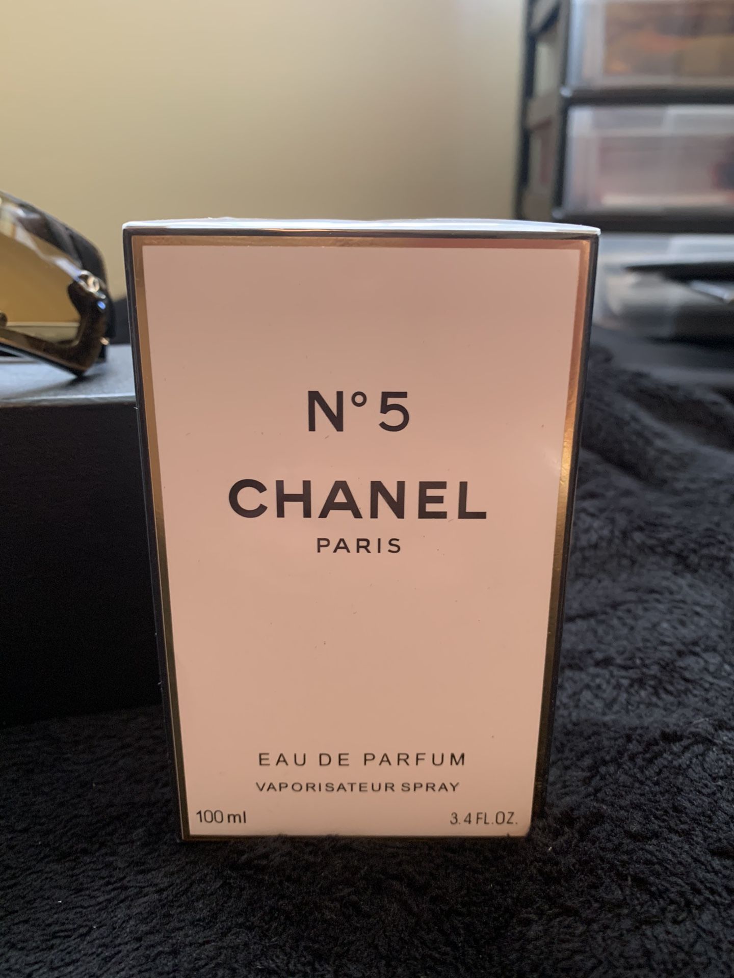 Unopened New CHANEL # 5 perfume 3.4oz.