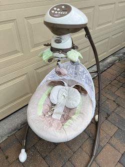 Fisher price baby swing birds best sale