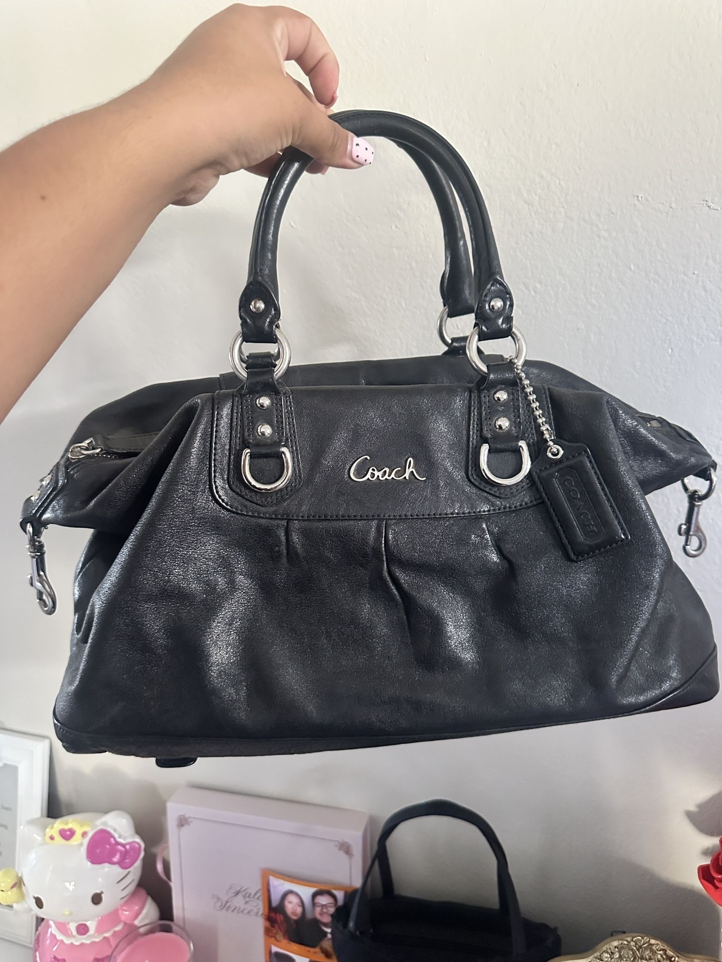 Vintage Coach Leather bag