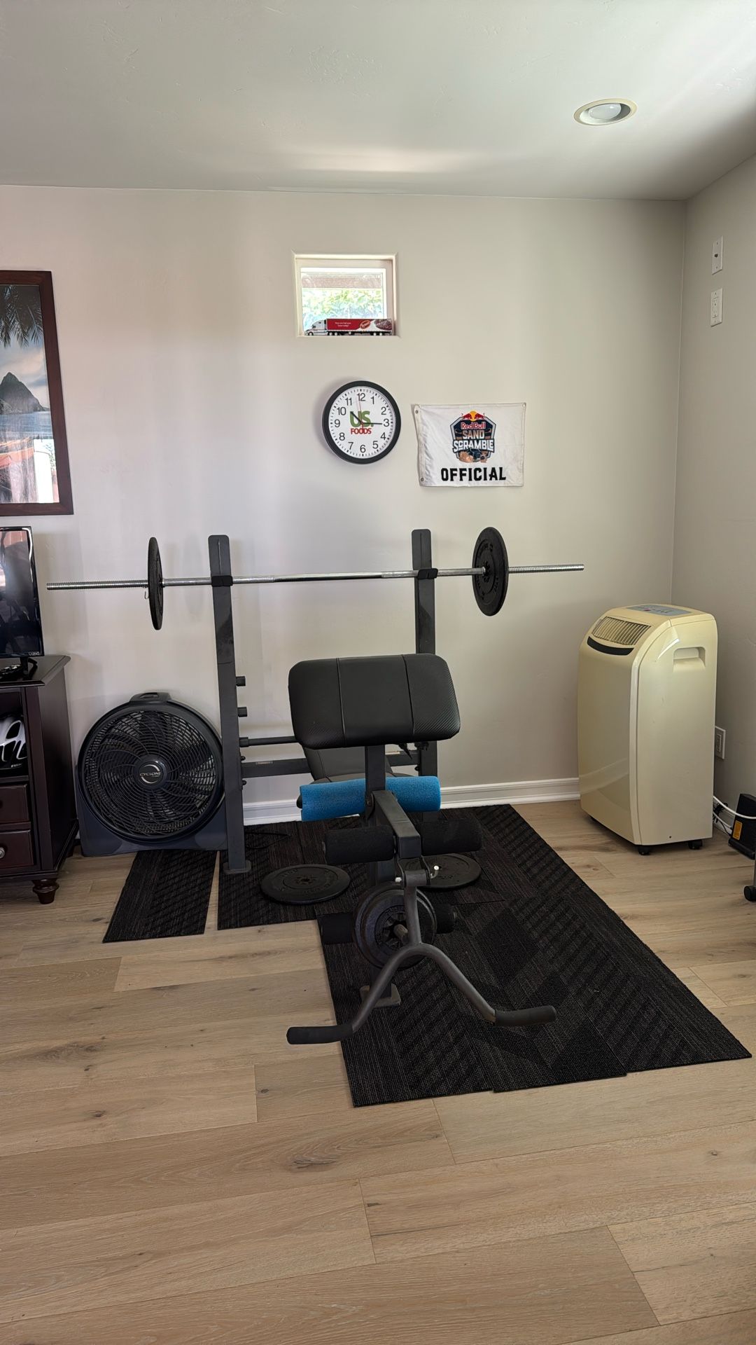 Benchpress and Weights