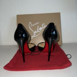 Christian Louboutin Iriza 100 Patent Black