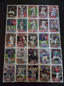 2023 Topps MLB Rookie Baseball Cards Lot of 87