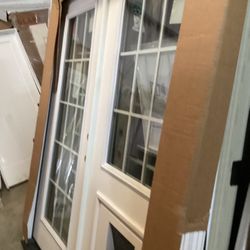72 X 80 In Double Door With A Pet Guard