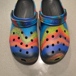 Tie Dye Crocs
