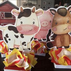 Farm Centerpieces