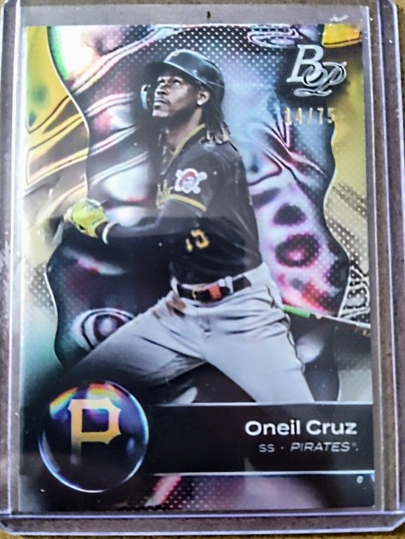 Bowman Platinum O'Neil Cruz #14/75