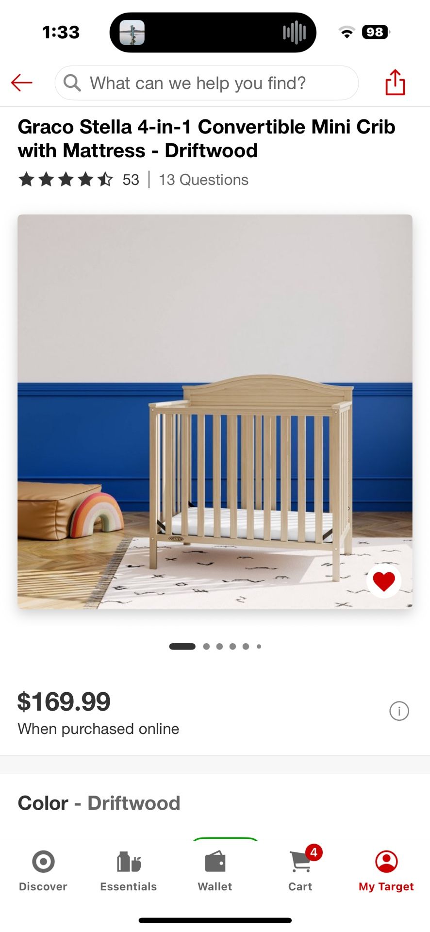 Mini Crib