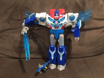 11 inch Transformers Robot in Disguise Power Surge Optimus Prime and Aerobolt