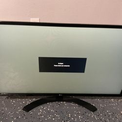 lg 32UN650-W 32" UHD IPS Ultrafine Monitor straight screen