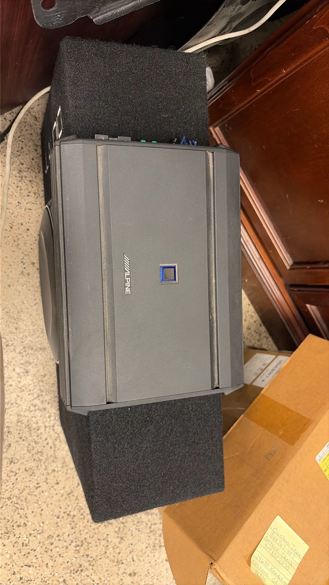 Alpine Amplifier Model S-A55V