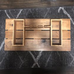 Wine Bottle & Glass Display Holder