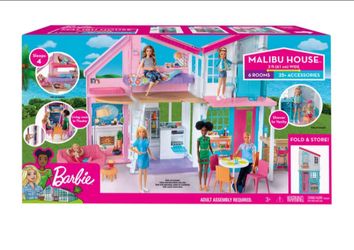 Foldable Barbie house