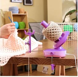 Caydo Electric Yarn Winder Pro, 10oz Large Automatic Ball Winder for Crocheting,