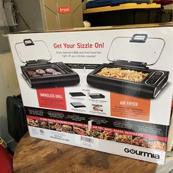 Extra Large Smokeless Grill and Air Fryer