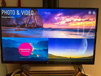 43” LG smart TV $50