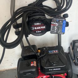 Black max Pressure Washer 
